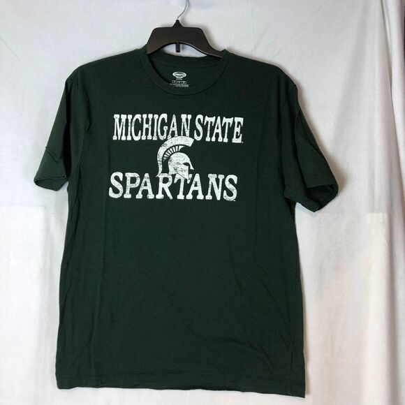 Men's Concept Sports sleepwear Michigan State SPARTANS L t-shirt top.         MT - Picture 1 of 5